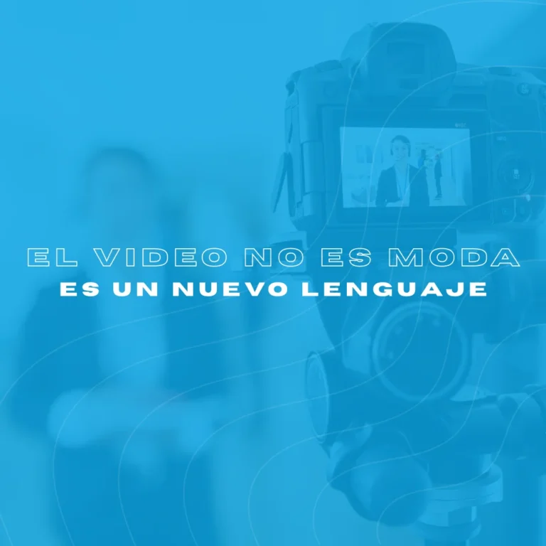 Portada del artículo "El video no es una moda: es el nuevo lenguaje de la atención", sobre el poder del video en la comunicación moderna.