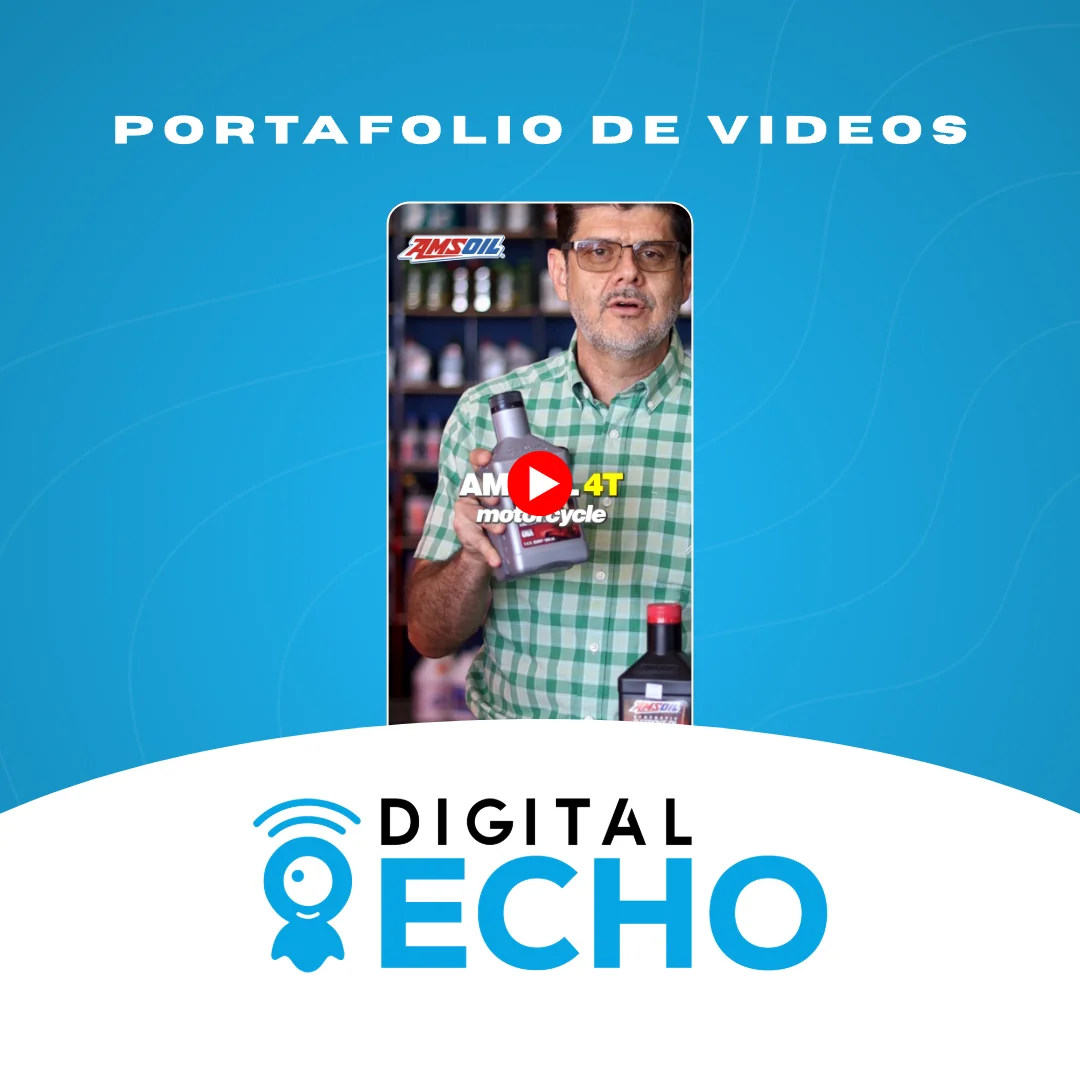 Captura del video promocional de aceites y lubricantes AMSOIL en Coopeinsermu, producido por Digital Echo.