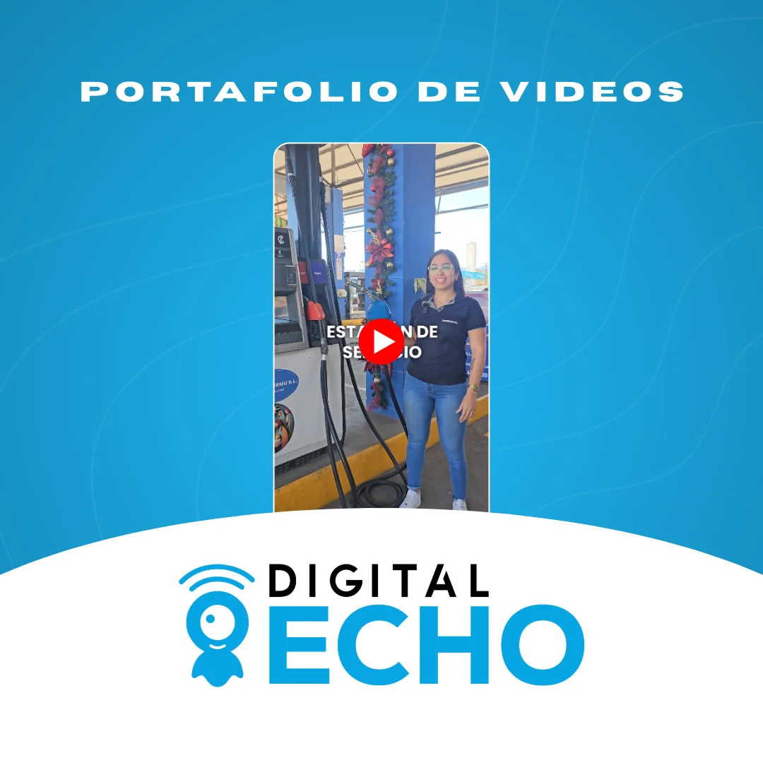 Captura del reel promocional grabado en la estación de servicio de Coopeinsermu sobre el sorteo del auto, producido por Digital Echo.
